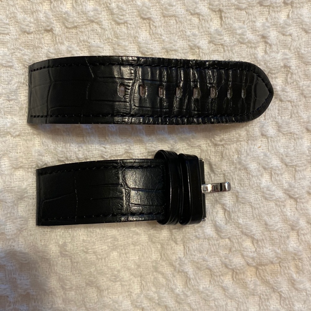 Mens Genuine Leather Watch Band